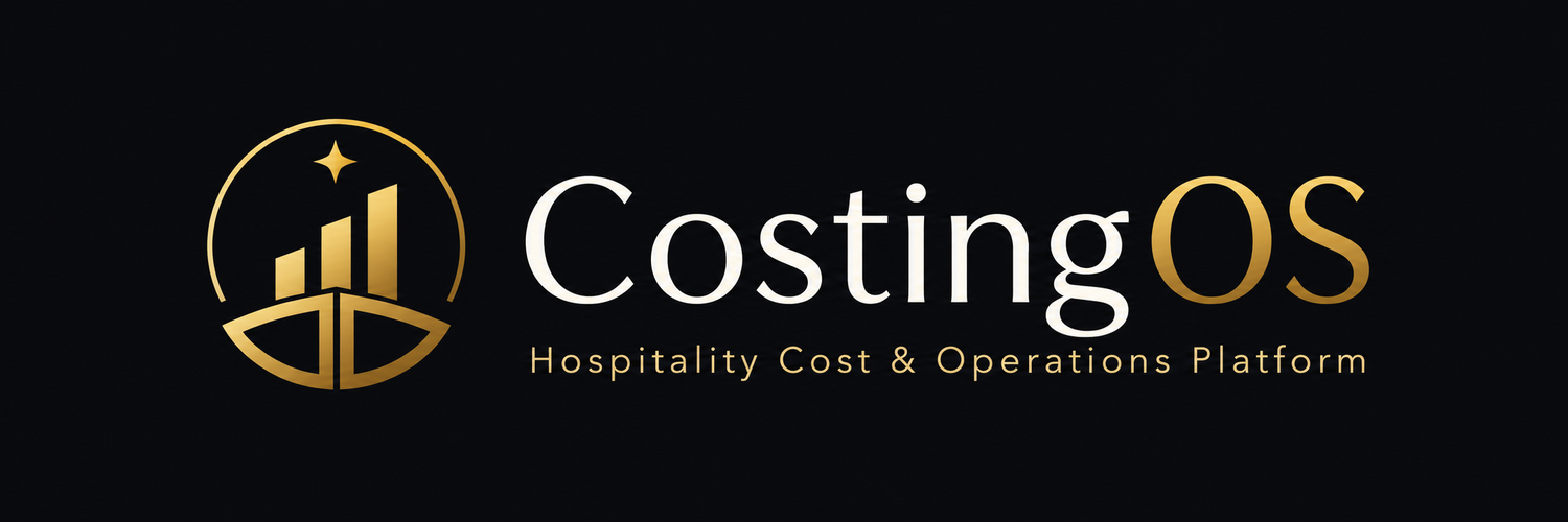CostingOS — Hospitality Cost & Operations Platform